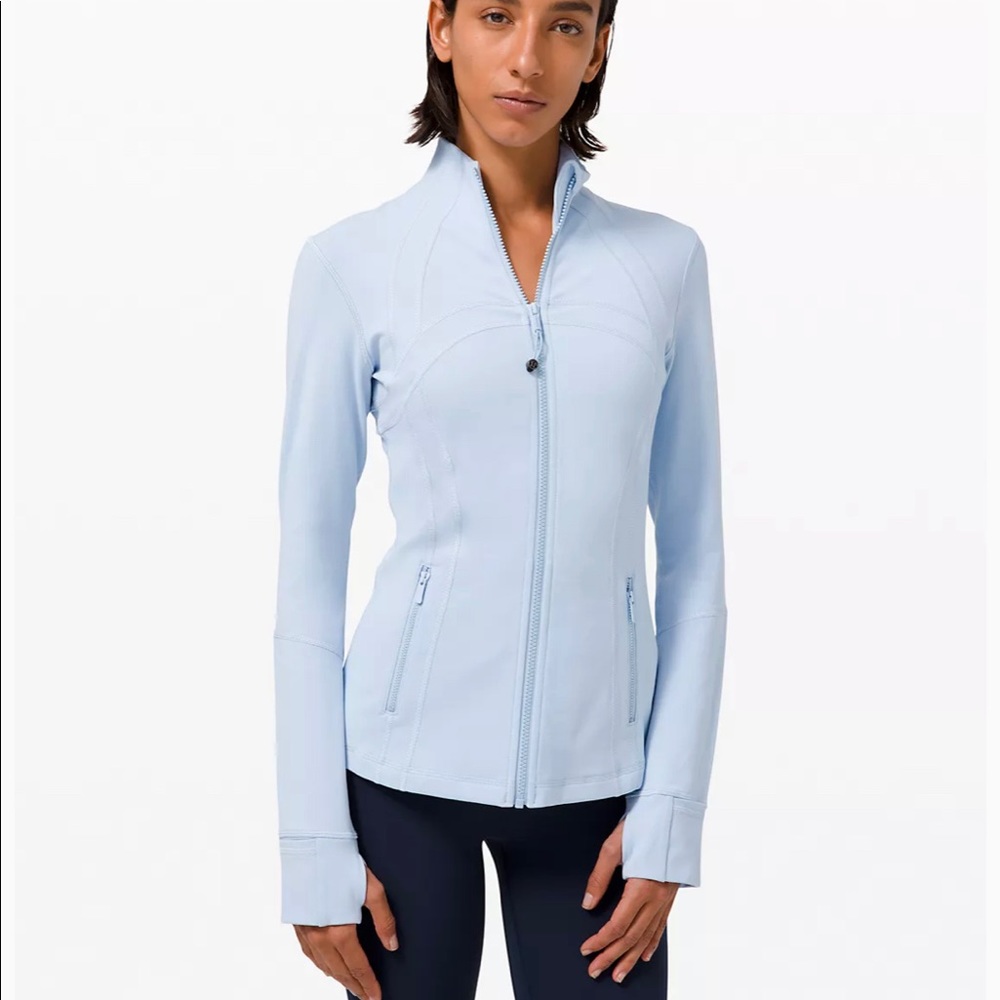 Lululemon Define Jacket Luon NWT Blue Linen